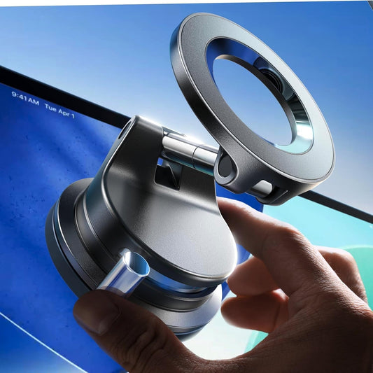 360° Magnetic Car Phone Mount, Strong Holder, Dashboard & Windshield, Universal Design